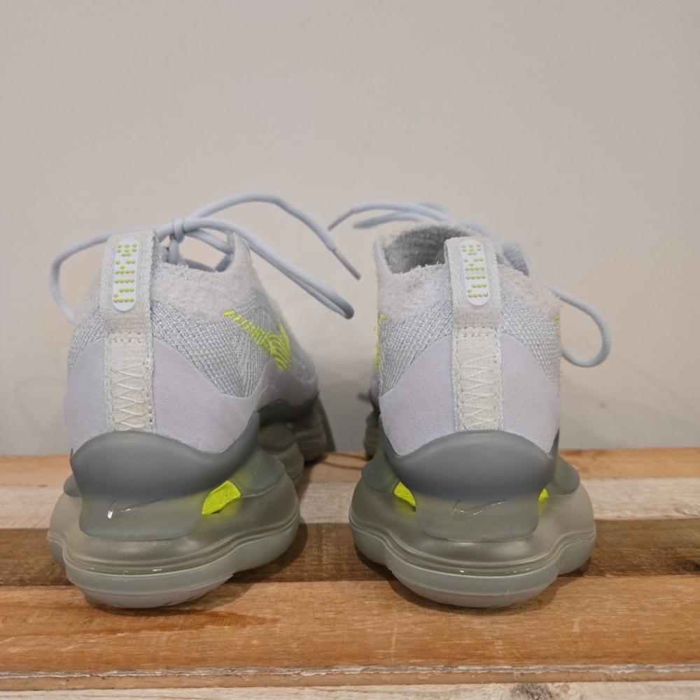 Nike Air Max Scorpion Flyknit Wmns Blue Tint Volt DJ4702-400 - Picture 8 of 12